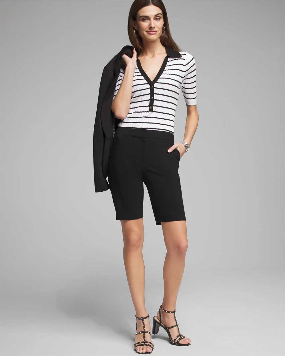Outlet WHBM 10 Inch Bermuda Shorts White House Black Market